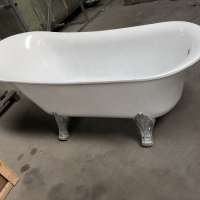 Classical Irregular Soaking Standing Acrylic Whirlpool Bathtub With Shower from China