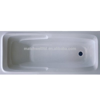 sell square cheap portable bathtub in acrylic and abs